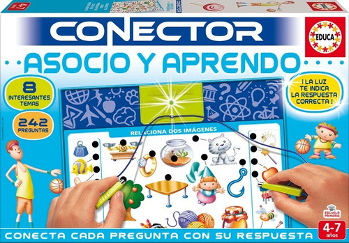 Juego De Mesa Conector Asocio Y Aprendo