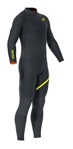 Imagem 3 de 4 de Long John Mormaii Manga Longa Flexxxa Pro 1mm