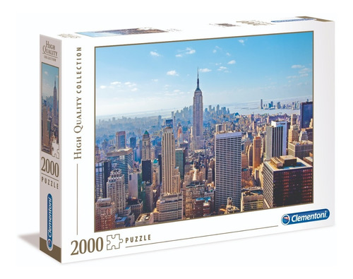 Puzzle Rompecabezas 2000 Pzs New York Clementoni 32544