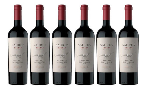 Vino Saurus Select Cabernet Caja X6u 750ml