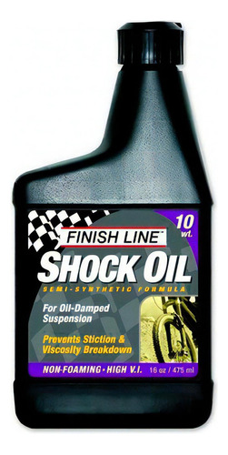 Óleo Para Suspensão Finish Line Shock Oil 10 Wt. 475 Ml