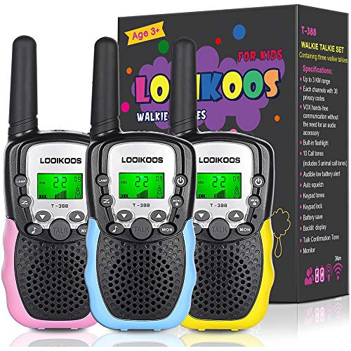 Walkie Talkies Niños 3 Kms De Largo Alcance Niños Wal...