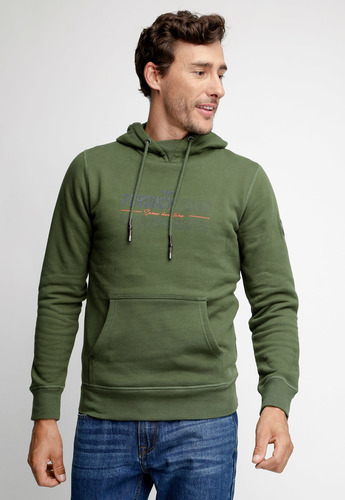 Polerón Hombre Hoodie Beige Fw 2023 Ferouch