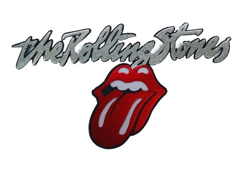 Parche Rolling Stones Aplique Para Pegar Plancha 