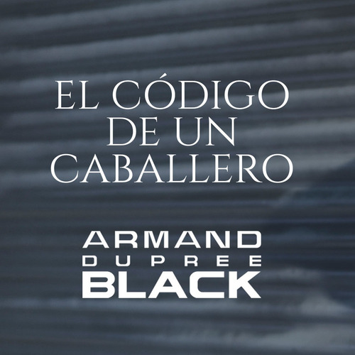 Perfume Hombre Armand Dupree Black Cont. 80mlfuller
