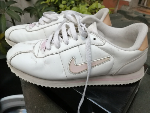 Championes Nike Cortez Dama Cuero Us 7/24 Cms 