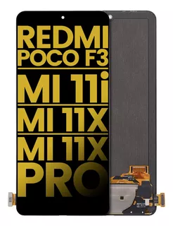 Modulo Pantalla Poco F3 Mi 11i 11x Pro Redmi K40 Black Shark