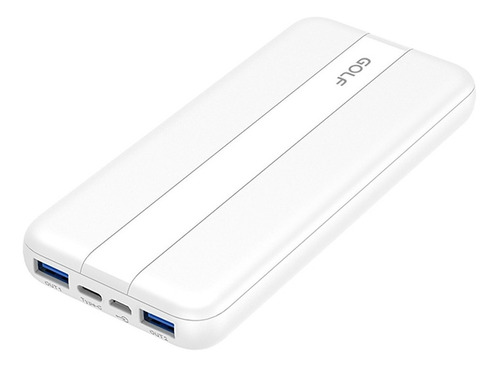 Cargador Portátil Power Bank Golf 10000mah Con Puerto Pd 20w