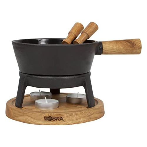 Juego De Fiesta De Fondue De Queso, Olla De Fondue De C...