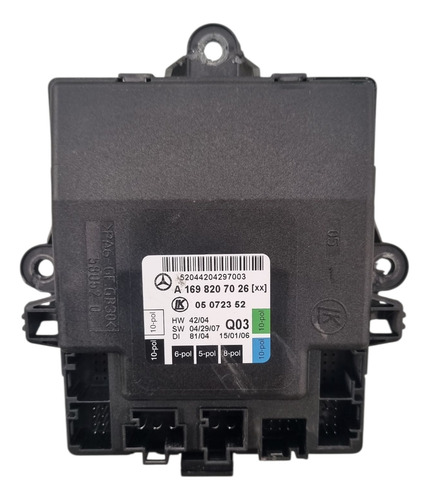 Modulo Control Pta Copiloto Mercedes B200 05-11 #a1698207026 (Usado)