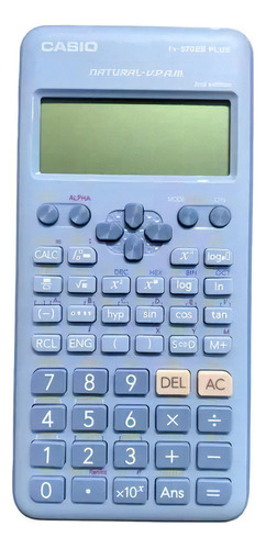 Calculadora Cientifica Casio Fx-570es Plus Color Celeste