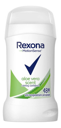 Paquete De 3 Desodorante Stick Rexona - g  Fragancia Aloe vera