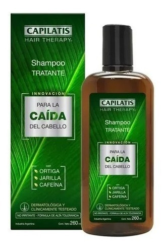 Capilatis Shampoo Tratante Ortiga, Jarilla, Cafeína X260ml