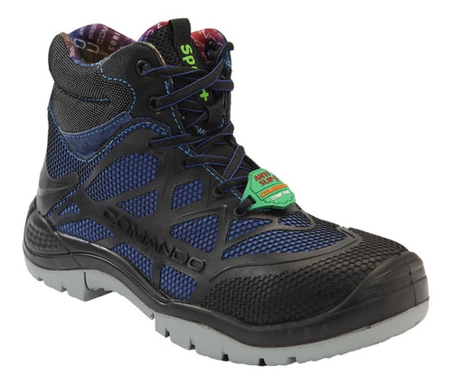 Tenis De Seguridad Industrial Comando Bota Sport+ 1821