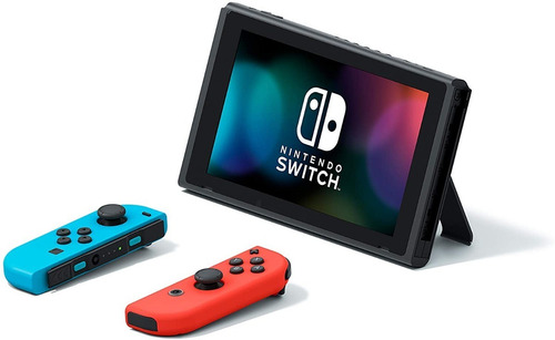 Nintendo Switch Neón Blue And Red + Estuche.