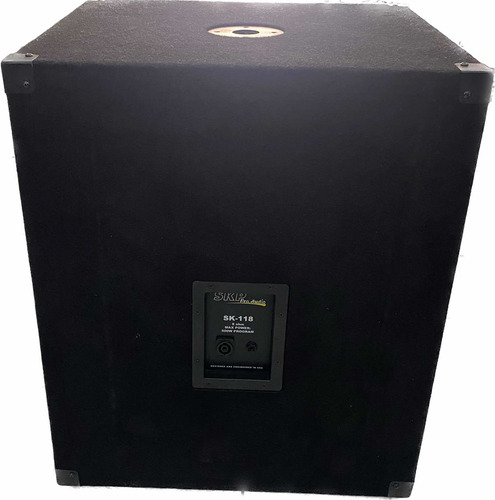 Caixa De Som Subwoofer 500w Skp 18 Novo Original Mostruario