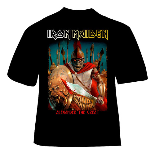 Polera Iron Maiden Alexander The Great Ver 02