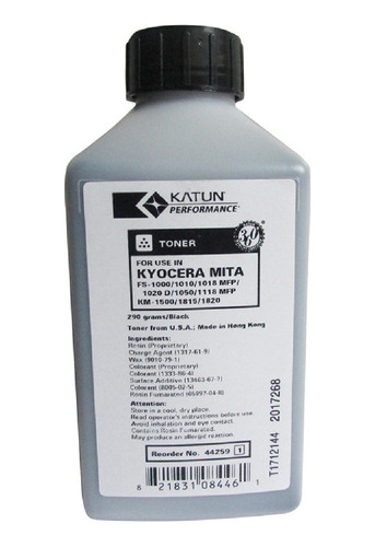 Recarga Katun Kyocera Mita