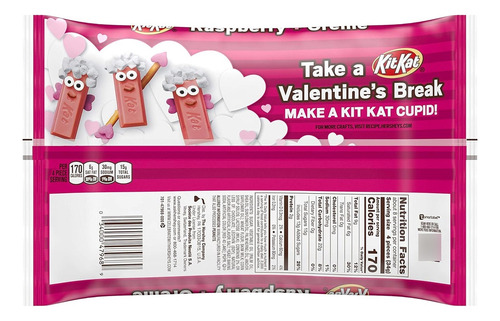 Kit Kat Miniaturas Bolsa De Oblea De Crema De Frambuesa Y Du