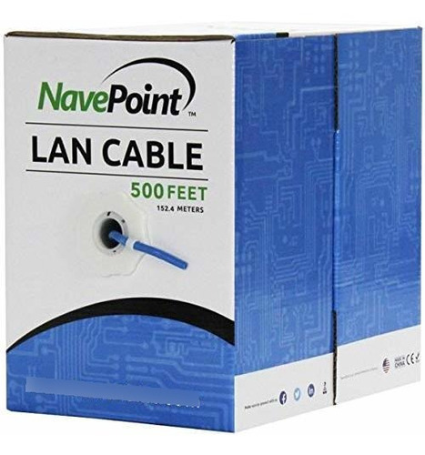 Accesorio Pc Navepoint Bulk Cable Red Ethernet Solid