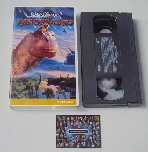 Vhs Desenho Dinossauro Disney Dublado Original