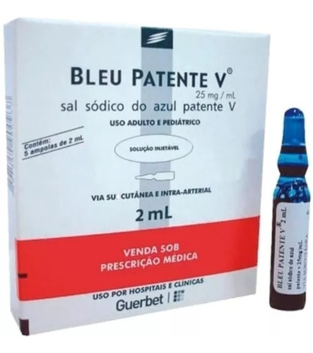 Ampolleta Individual Azul Patente