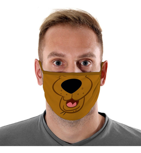 Mascara De Protecao Scooby Doo Adulto