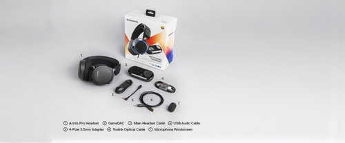 Steelseries Arctis Pro + Gamedac