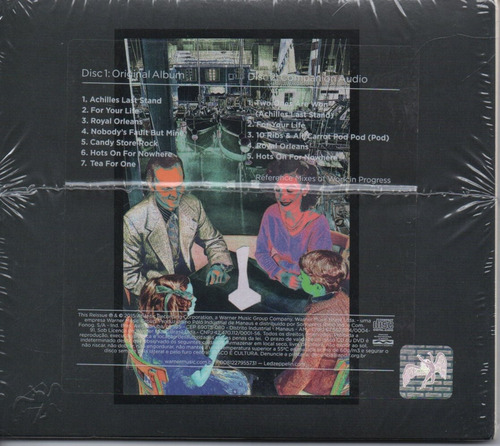 Imagem 2 de 2 de Cd Duplo Led Zeppelin - Presence, Cd Deluxe Edition