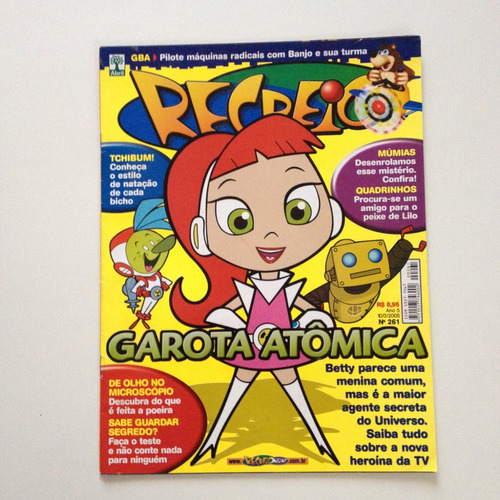 Revista Recreio Garota Atômica  N°261 X306