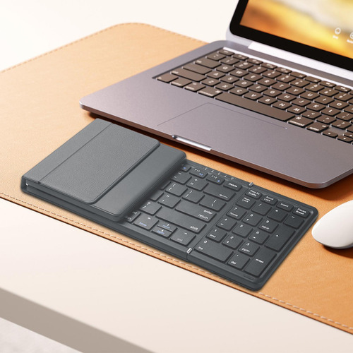 Mini Teclado Sem Fio Com Touchpad Teclas Numéricas