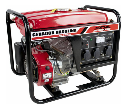 Gerador De Energia Portátil Motomil Mg3000cl 2800w Monofásic