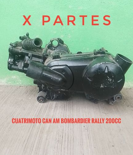 Motor De Cuatrimoto Can Am Bombardier Rally 200cc Por Partes