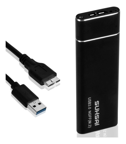 Suhsai Funda Ssd Usb 3.0 Nvme M.2 Sata Caja Adaptador 5 Gbps