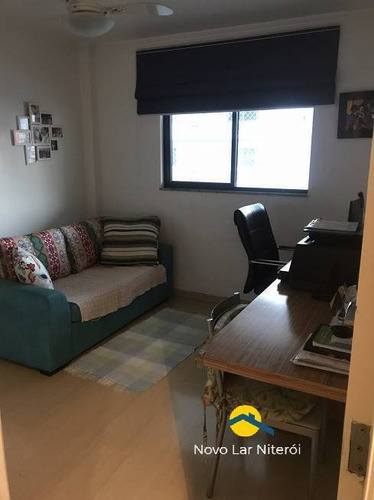 Imagem 14 de 15 de Excelente Apartamento Em Icaraí, Frente, Sol Da Manhã Com 145 M²,. - 117