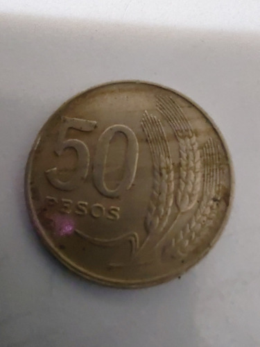 Moneda Uruguay 50 Pesos 1970 (x122