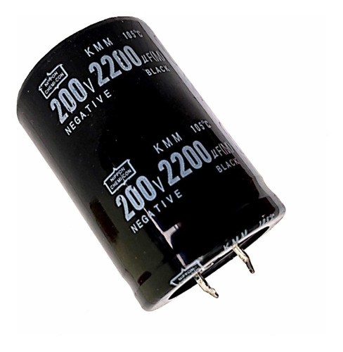 Capacitor Soldador 2200uf 200v 2200mfd Microfaradios Origina