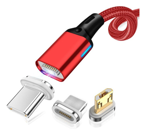 Cable Magnético De Datos Rui Ran De 1 M De Un Solo Cabezal Q