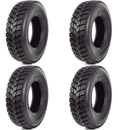 Combo 4 Llantas Aufine 315/80 R22.5 Conqueror Af88