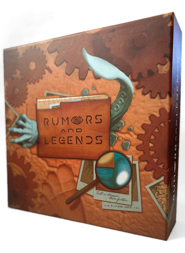 Juego De Mesa De Deducción Misteriosa De Rumors And Legend.