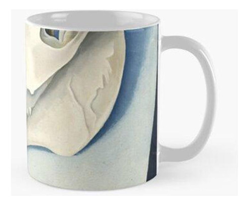 Taza Cráneo De Caballo Con Rosa Rosa De Georgia O'keeffe Cal