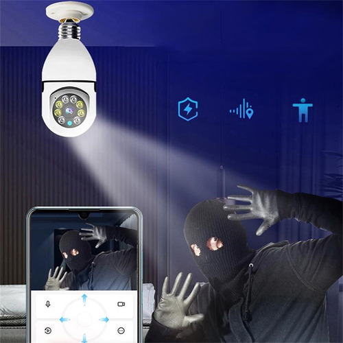 Câmera De Segurança Y 5g Vigilância Remota Doméstica 360 Gra