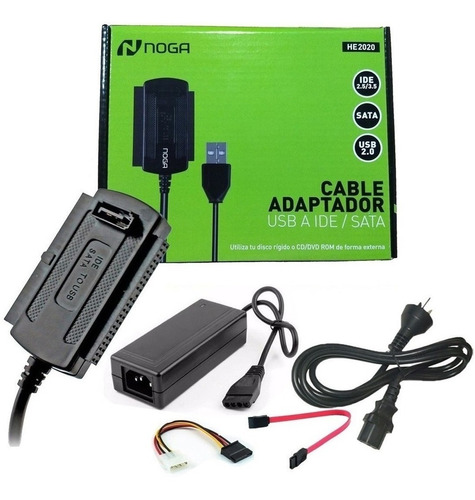 Adaptador Ide Sata Usb Discos Pc Note Ssd Grabadora Cd Dvd