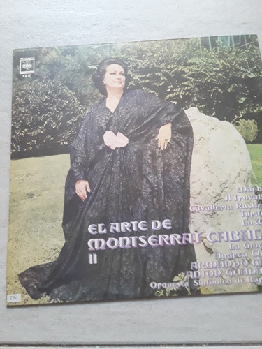 Montserrat Caballé El Arte De M. Caballé Ii Lp Vinilo Kktus