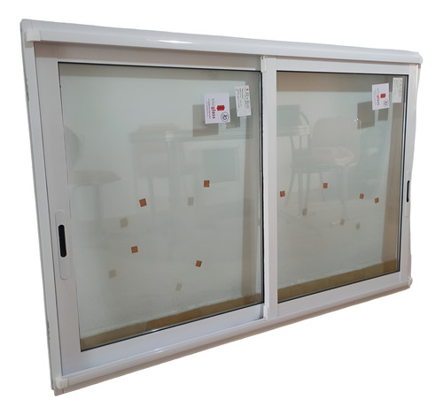Ventana Aluminio Modena 150x110 Dvh + Premarco Contramarco Blanco