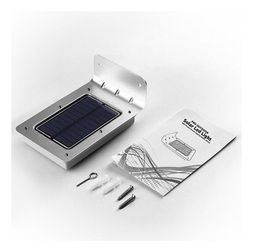 Luz Led Solar Con Sensor De Movimiento Contra Agua