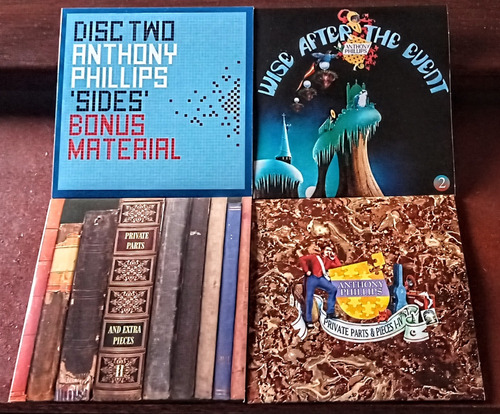 Anthony Phillips Combo Cds De Extra Tracks