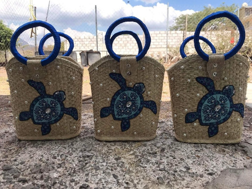 10 Bolsas De Palma Decoradas, Venta Mayoristas 