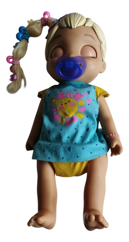 Muñeca Baby Alive Azul (Usado)