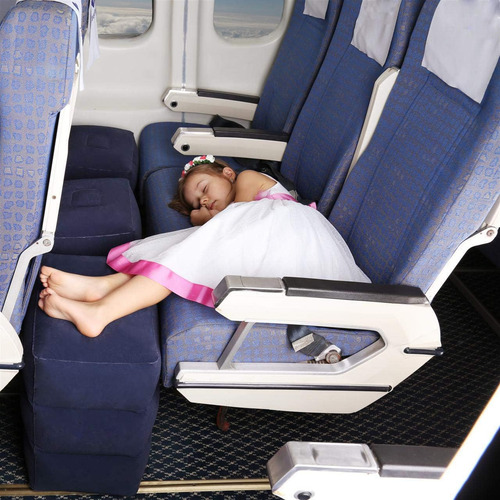 Almohada Inflable Para Reposapies De Viaje, Almohada De Altu